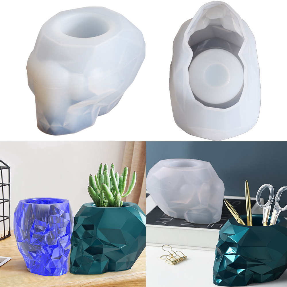 Terracotta Pot - Molde con forma de calavera para