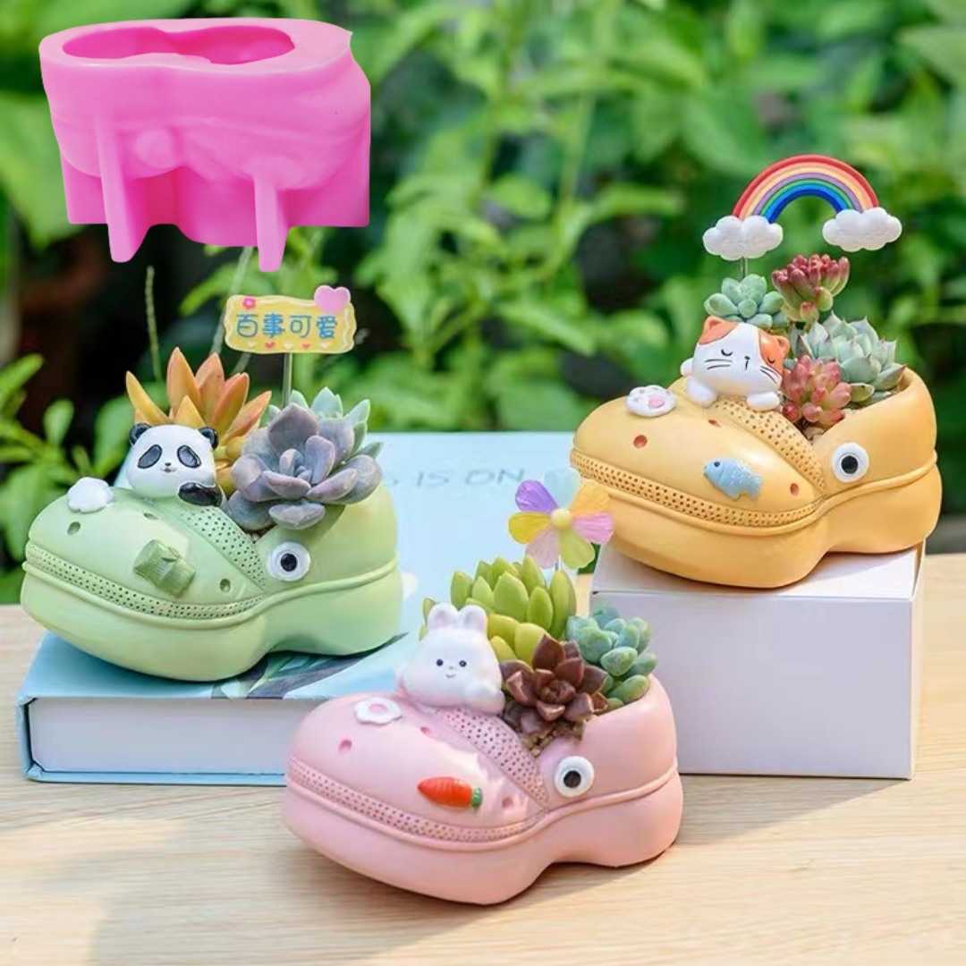 Zapatillas de animales 3D, pla - Succulent Set reseña y precio
