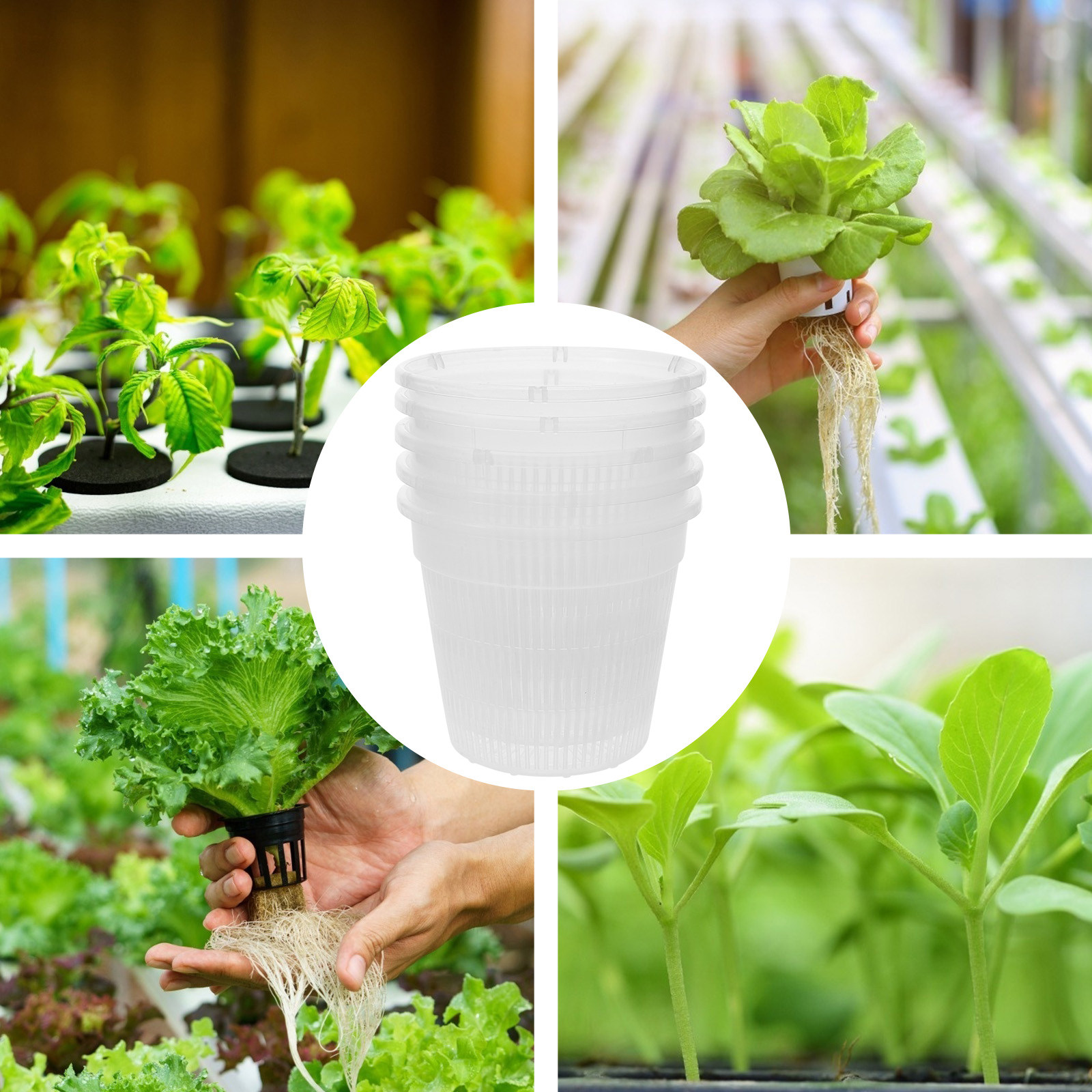 5 unidades de macetas de red p - Indoor Plants reseña y precio