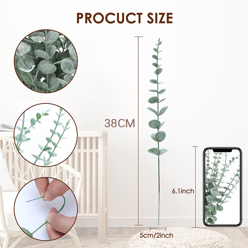 20 piezas tallos de eucalipto  - Fiddle Leaf Fig reseña y precio