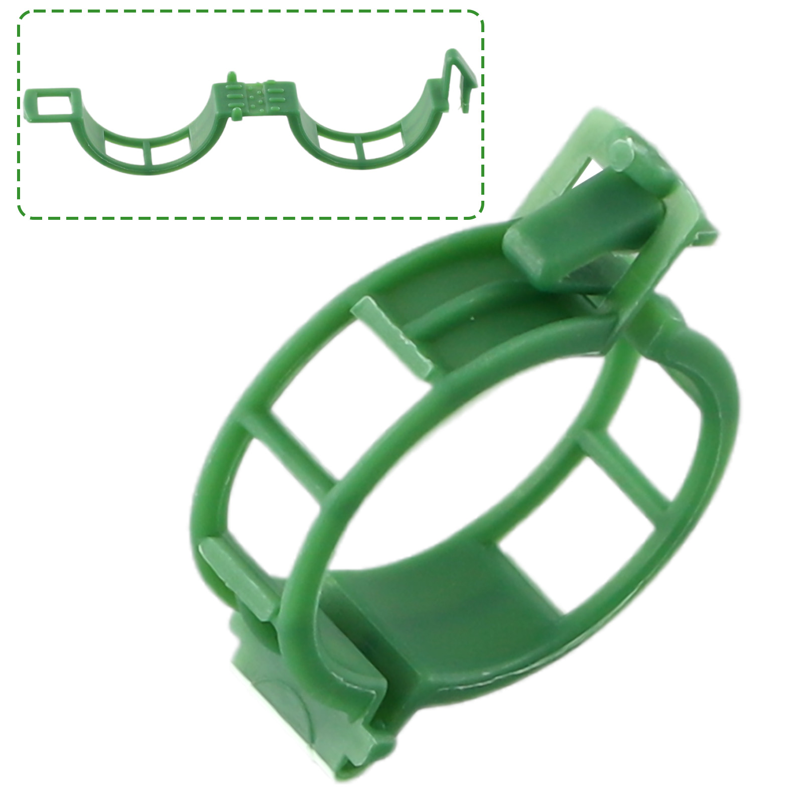 100x Clips de Plástico para So - Plant Support Stake reseña y precio