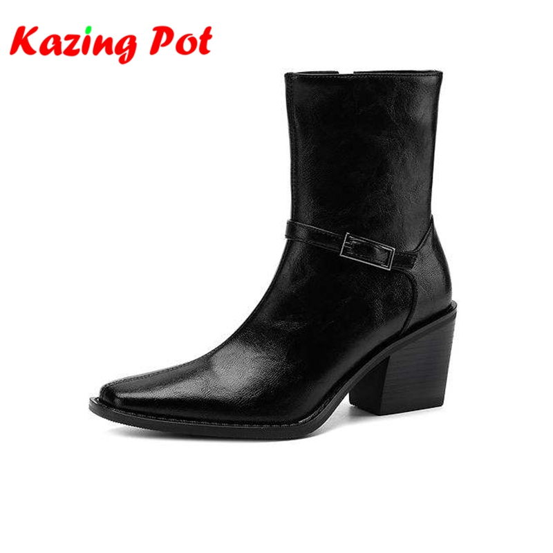 Botas de tacón alto con punta  - Plant Pot reseña y precio