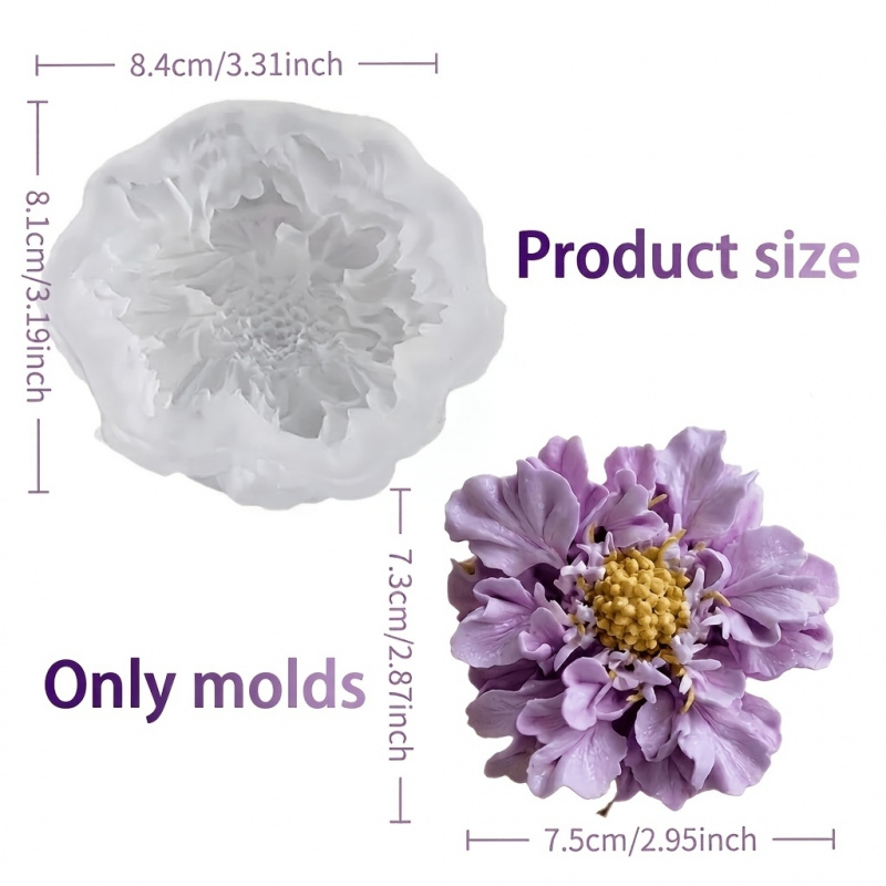 1 molde de silicona para flore - Terracotta Pot reseña y precio