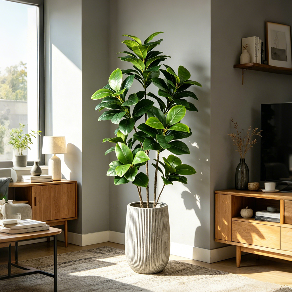 Árbol de Banyan Artificial Gra - Fiddle Leaf Fig reseña y precio