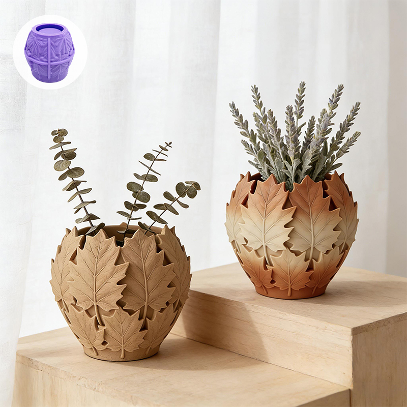 Molde de silicona con forma de - Terracotta Pot reseña y precio